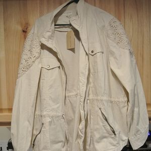 Lightweight Cream Jacket